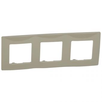 Рамка 3-ая Светлая Галька Legrand Etika