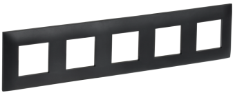 Рамка 5-я Черный Skandy