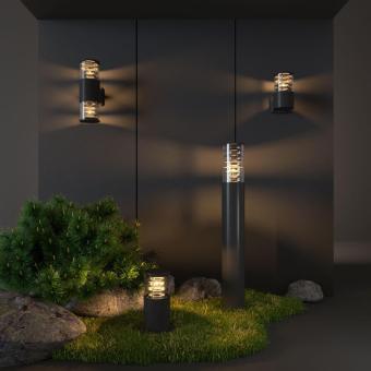 Ландшафтный светильник Techno 1507 черный Elektrostandard