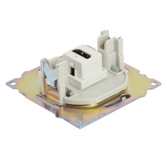 Розетка HDMI Серебро Катрин