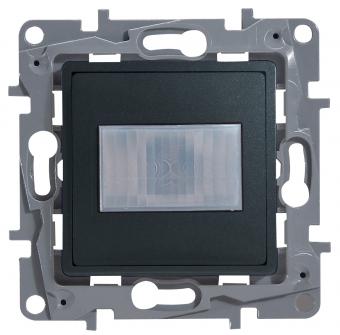 Датчик движения 400Вт без нейтрали Антрацит Etika Legrand