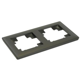 Рамка 2-я Графит Катрин