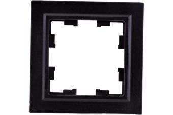 Рамка 1-я IP44 Черный Brite