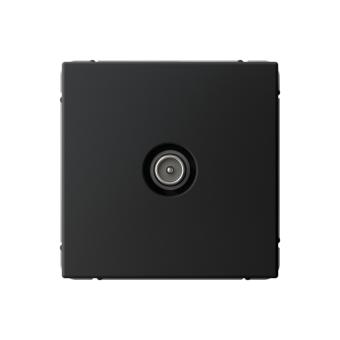 Розетка TV антенна С/У оконечная Карбон ArtGallery