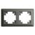 Рамка 2-я Графит Катрин