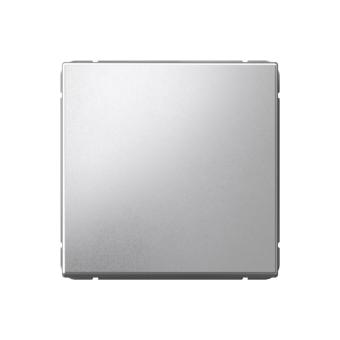 Выключатель 1-кл 10А С/У Алюминий ArtGallery