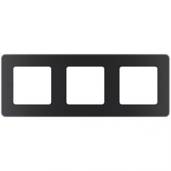 Рамка 3 поста Антрацит Legrand INSPIRIA