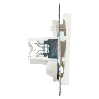 Розетка HDMI Белый Катрин