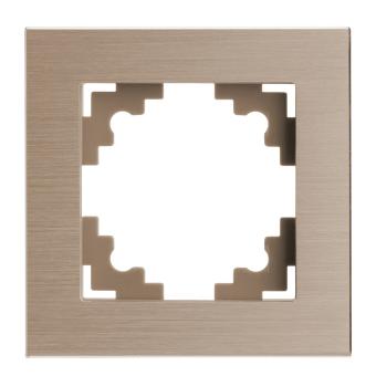 Рамка 1-я металл Шампань Катрин