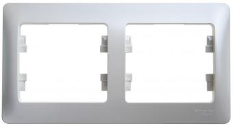 Рамка 2-я горизонтальная Перламутр Glossa