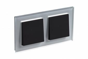 Рамка 2-я, Стекло Алюминий AtlasDesign Nature