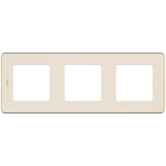 Рамка 3 поста Слоновая кость Legrand INSPIRIA