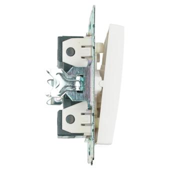 Выключатель 3-кл 10А С/У Белый Катрин