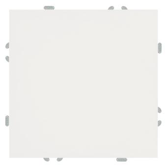 Заглушка Белый фарфор Эмили