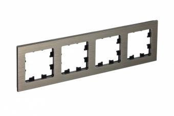 Рамка 4-я, Металл Латунь AtlasDesign Nature