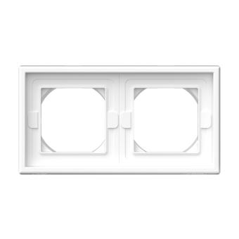 Рамка 2-я IP44 Белая ArtGallery Aqua