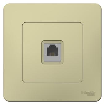 Розетка RJ11 С/У Бежевый Blanca