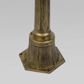 Ландшафтный светильник Sirius F черное золото Elektrostandard