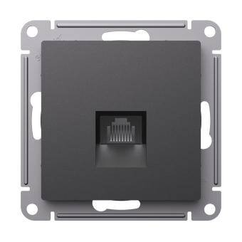 Розетка RJ45 кат.6А С/У Базальт AtlasDesign
