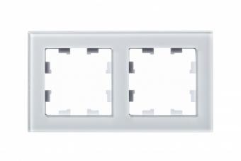 Рамка 2-я, Стекло Белый AtlasDesign Nature