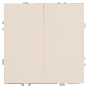 Переключатель 2-кл 10А С/У Кашемир Эмили