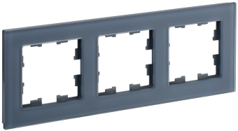 Рамка 3-я Стекло Маренго матовый Brite