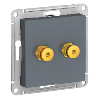 Розетка Аудио С/У Грифель AtlasDesign