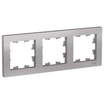 Рамка 3-я Алюминий AtlasDesign