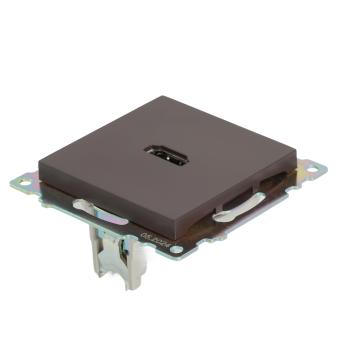 Розетка HDMI Шоколад Катрин