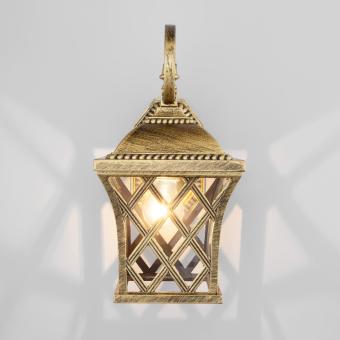 Настенный светильник Cassiopeya D черное золото Elektrostandard