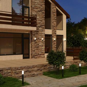 Настенный светильник 1534 5W 4000K Techno серый Elektrostandard