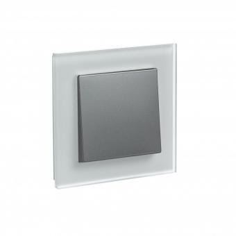 Рамка 1-я, Матовое стекло Белый AtlasDesign Nature