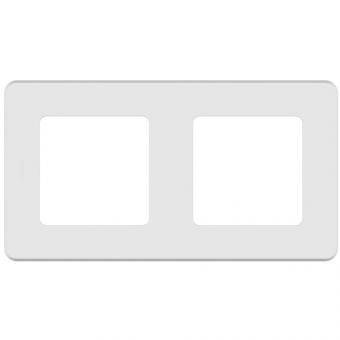 Рамка 2 поста Белый Legrand INSPIRIA