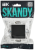 Переключатель 1-кл 10А C/У проходной Черный Skandy