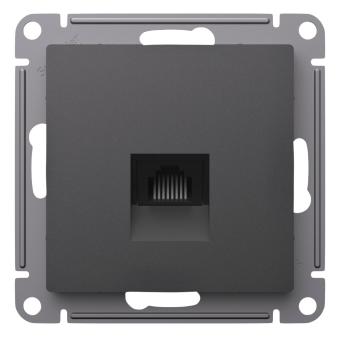 Розетка RJ45 кат.5Е С/У Базальт AtlasDesign