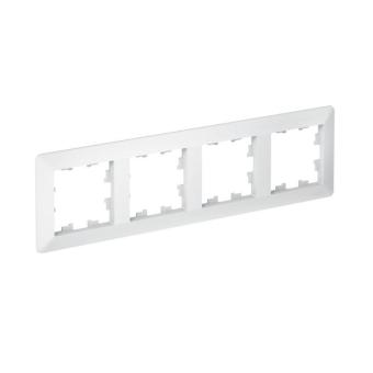 Рамка 4-я, Лотос/дымчатый белый AtlasDesign Air Systeme Electric