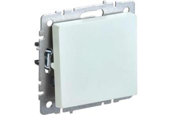 Переключатель 1-кл 10А С/У проходной Жемчуг Brite