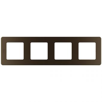 Рамка 4 поста Бронза Legrand INSPIRIA
