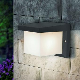 Настенный светильник Shelter grit 1540 Techno Черный Elektrostandard