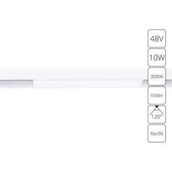 Магнитный трековый светильник A4672PL-1WH Arte Lamp