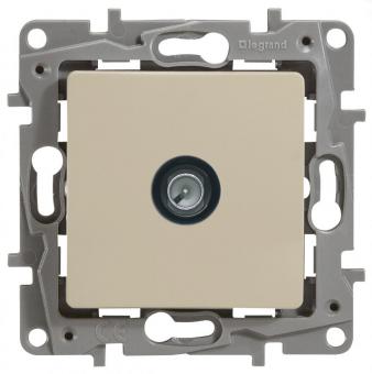 Розетка TV Звезда Слоновая кость Etika Legrand