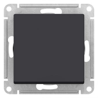 Переключатель 1-кл 10А С/У IP44 Карбон AtlasDesign Aqua