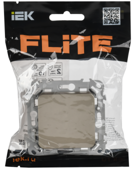 Переключатель 1-кл 10А С/У проходной Шампань FLITE