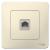 Розетка RJ45 кат.5Е С/У Молочный Blanca
