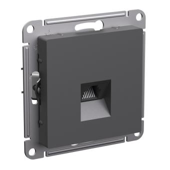 Розетка RJ45 кат.5Е С/У Базальт AtlasDesign