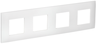 Рамка 4-я Арктический белый Skandy
