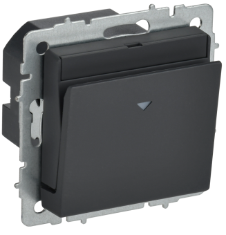 Выключатель карточный 30А С/У Графит Brite