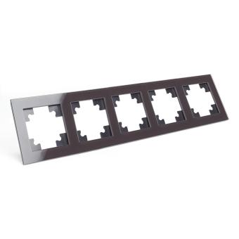 Рамка 5-я стекло Шоколад Катрин
