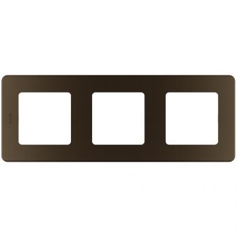Рамка 3 поста Бронза Legrand INSPIRIA