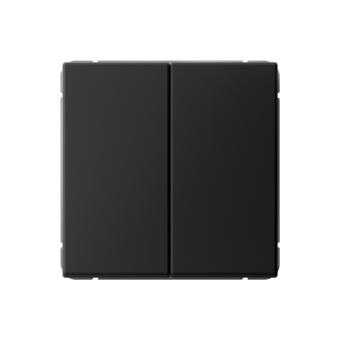 Переключатель 2-кл 10А С/У Карбон ArtGallery